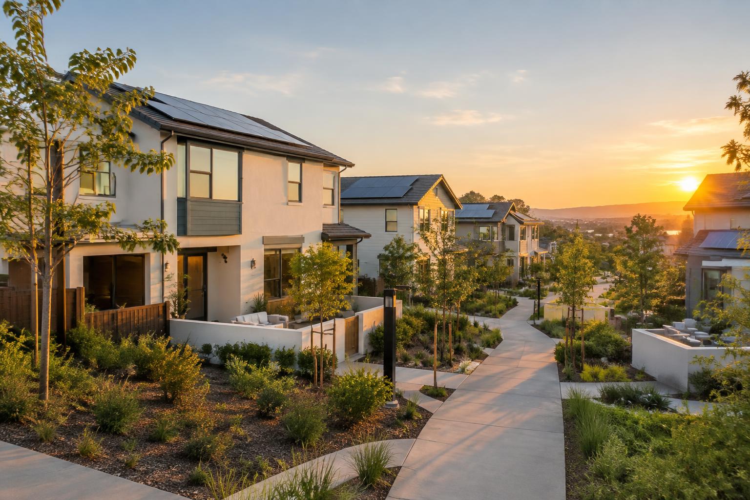 New construction homes in the 3Roots community